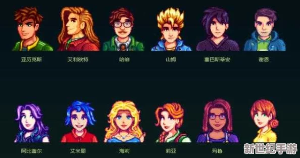 《星露谷物语》中，魅力男士大比拼：哪位NPC是最佳伴侣之选？