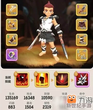 斗士绝境逆袭：不休乌拉拉中技能盛宴与生存策略全览图鉴