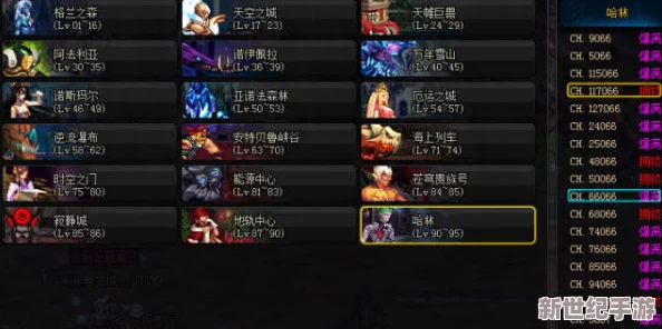 《地下城与勇士》中，魔神套装最优掉落深渊探索：揭秘最热门高爆率挑战地图选择策略