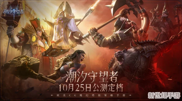 《潮汐守望者》魔幻纪元震撼启航，10月25日公测盛典，共赴奇幻新世界的壮阔旅程