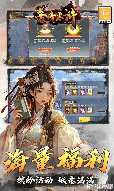 《豪情水浒》热血重燃！5月8日10点，全新服务器盛启，专属活动引领江湖新篇章！