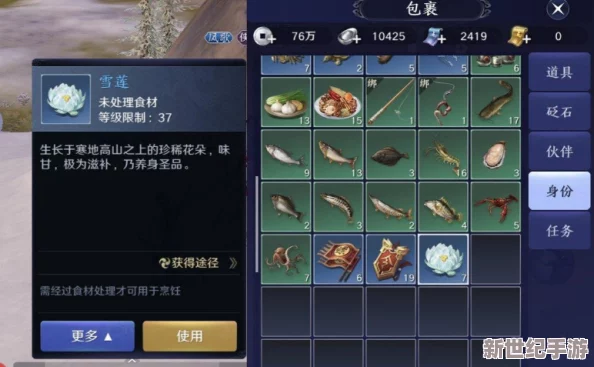 天刀手游深度攻略：全面掌握高效雪莲采集技巧与策略
