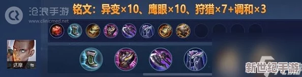 王者荣耀S26赛季达摩专精装备搭配攻略：详解达摩专精装出装思路