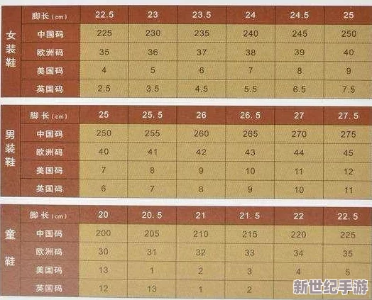 亚洲一码和欧洲二码的尺码区别：深入分析不同地区鞋码标准对消费者选择的影响与适应性研究