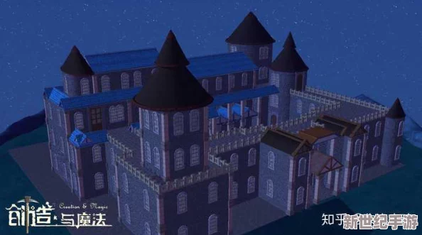 探索创造与魔法世界：详尽黑色城堡平面设计图及建筑图纸解析