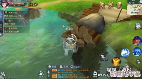 武林外传手游BT宝藏攻略：凭栏俯视溪中鱼，揭秘稀有宝箱具体位置
