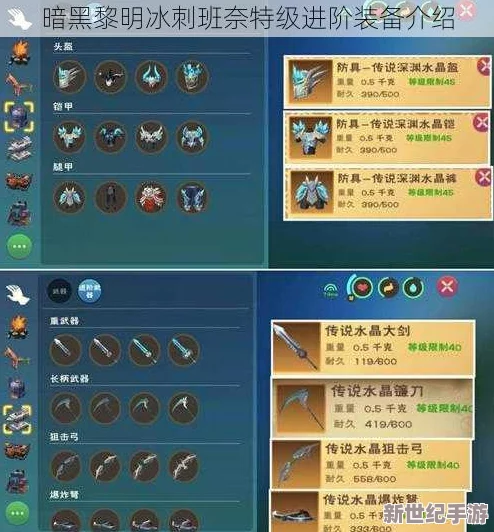 暗黑黎明：冰刺班奈特七级进阶装备全面解析与介绍指南