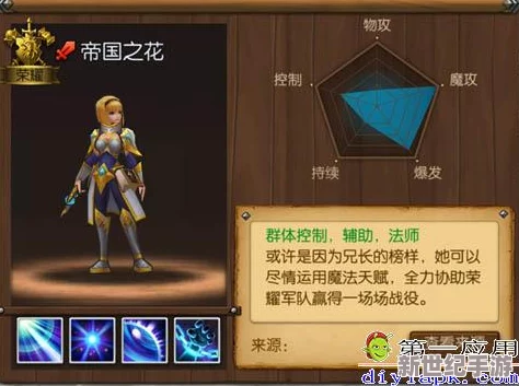 召唤师联盟深度解析：法师帝国之花角色技能与使用策略详解
